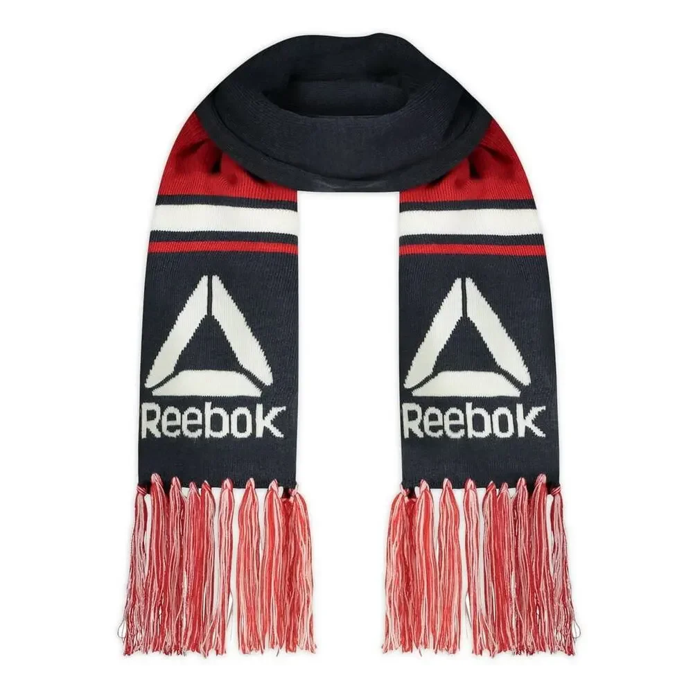 Reebok Fringe Scarf Red White Blue